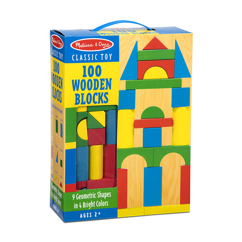 100 Wood Blocks Set　000772004817 
