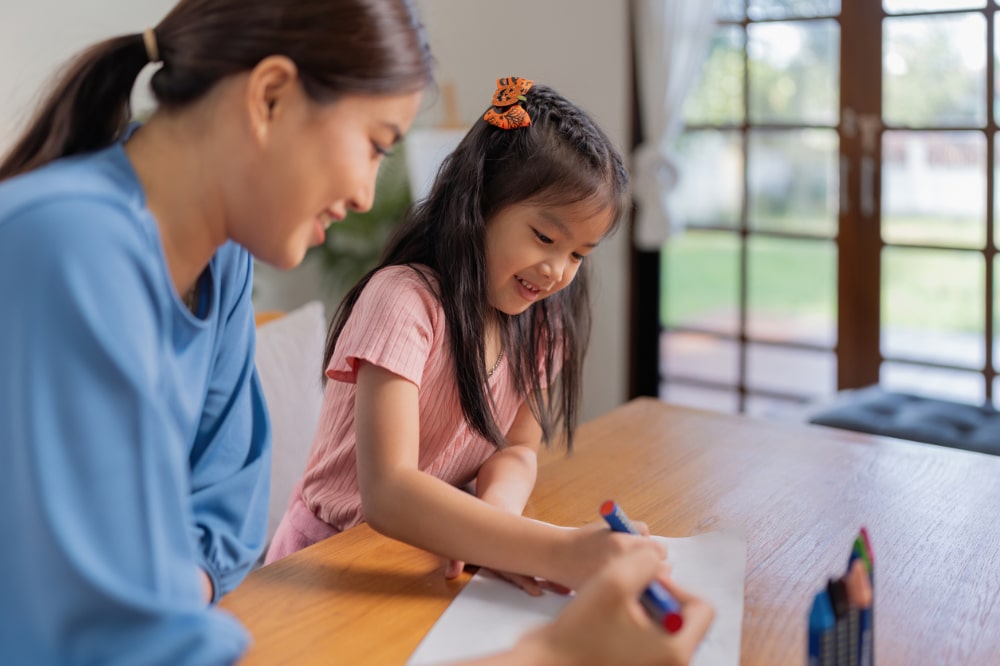 4歳 数字　親子学習